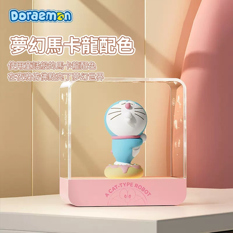 【洛克空間】現貨 哆啦A夢 星空磁吸夜燈 牀頭燈 叮當貓 小叮噹 氛圍燈 哆啦a夢 小夜燈 星空 Doraemon 規格圖片 2
