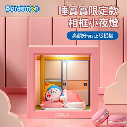 【洛克空間】現貨 哆啦A夢 小夜燈 牀頭燈 限量版睡寶寶 銅鑼燒 小叮噹 哆啦a夢 Doraemon 送禮 規格圖片 2