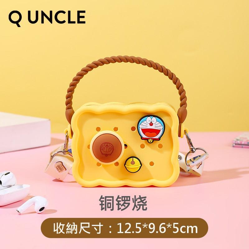 【Q UNCLE】正版現貨 哆啦A夢 DIY手提方包 零錢包 包包 硬幣包 耳機包 吊飾 小叮噹 掛件 哆啦a夢 收納包 規格圖片 2