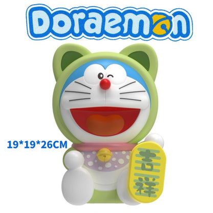 【超逗熊】現貨 哆啦A夢 祝福系列 存錢罐 零錢罐 存錢筒 撲滿 小叮噹 哆啦a夢 裝飾 大公仔 規格圖片 2