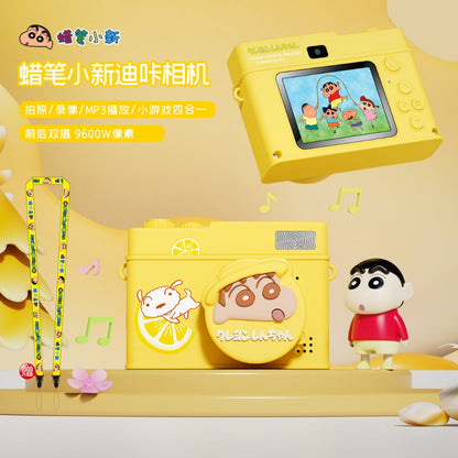 【衛青】現貨 蠟筆小新 迪咔相機 隨時拍照 硅膠保護 送禮 新之助 規格圖片 2