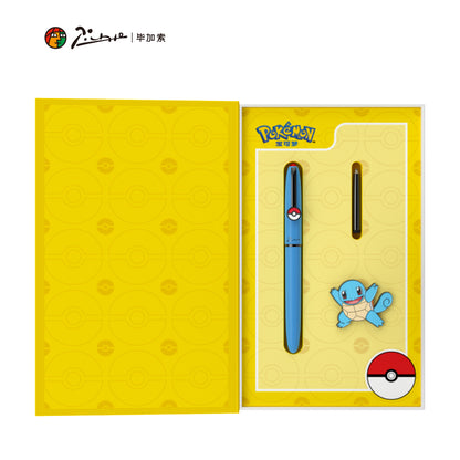 【畢加索】正版 寶可夢 鋼筆禮盒套裝 Pokemon 練鋼筆 文具 國中 練字 皮卡丘 小火龍 傑尼龜 生日 禮物 規格圖片 2