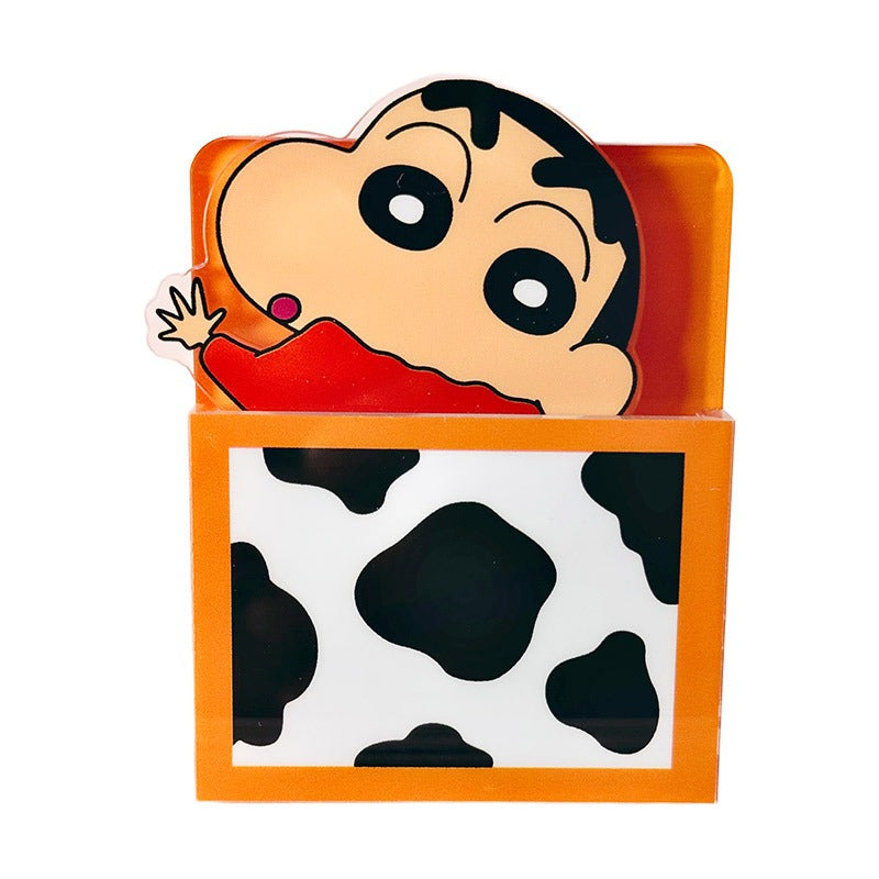 【52TOYS】正版 蠟筆小新 愛睡覺系列 冰箱貼 磁力貼 磁鐵 動感超人 小白 新之助 豬豬 左衛門 裝飾貼 規格圖片 2