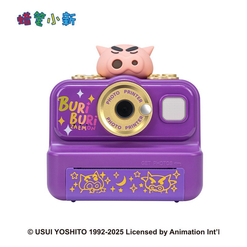 【衛青】正版現貨 蠟筆小新 拍立得 打印相機 記錄美時美刻 新之助 送禮 規格圖片 3