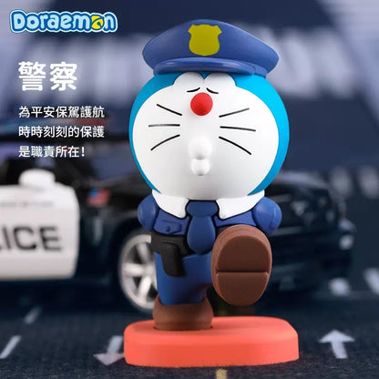 【洛克空間】現貨 哆啦A夢 職業系列夜燈 禮物 小叮噹 運動員 畫家 宇航員 工程師 醫生 警察 哆啦a夢 小夜燈 規格圖片 3