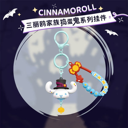 【冉紅】現貨 三麗鷗 鑰匙扣 鑰匙圈 搗蛋鬼系列掛件 庫洛米 凱蒂貓 美樂蒂 潮流書包掛件 掛飾 送禮 規格圖片 3