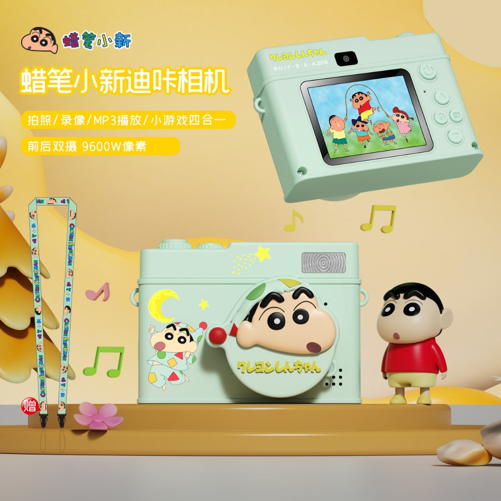 【衛青】現貨 蠟筆小新 迪咔相機 隨時拍照 硅膠保護 送禮 新之助 規格圖片 3