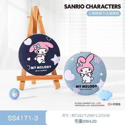 【包包寶】現貨 三麗鷗 化妝鏡 庫洛米 卡通款迷你便攜式小鏡子 玉桂狗 隨身攜帶 便攜手持鏡 送禮 規格圖片 3