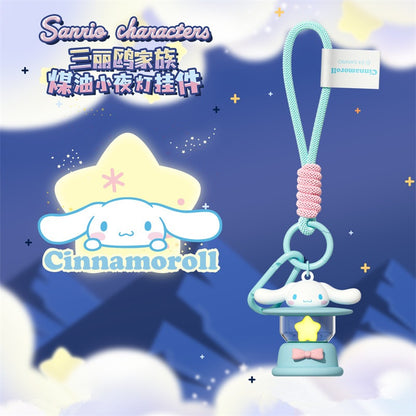 【超逗熊】現貨 三麗鷗 庫洛米 鑰匙扣 鑰匙圈 煤油小夜燈 卡通公仔 發光創意 書包 吊飾 掛件 送禮 美樂蒂 規格圖片 3