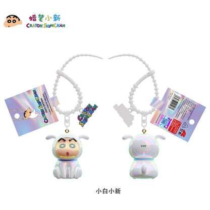 【千寶】現貨 蠟筆小新 黑白裝扮系列 鑰匙扣 鑰匙圈 掛飾 吊飾 掛件 機車 新之助 禮物 小白 規格圖片 3