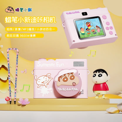 【衛青】現貨 蠟筆小新 迪咔相機 隨時拍照 硅膠保護 送禮 新之助 規格圖片 4