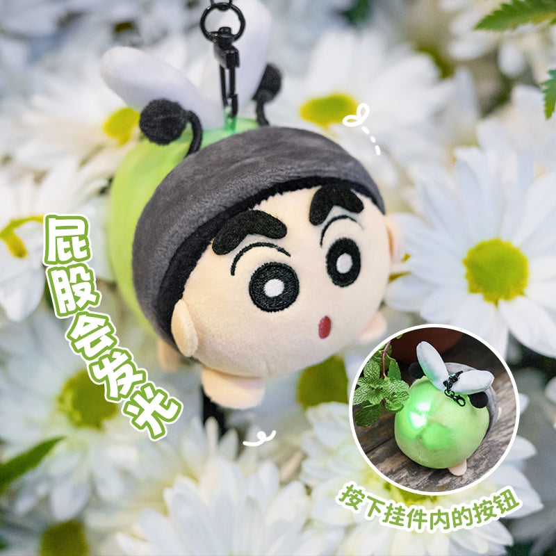 【現貨】正版 蠟筆小新 可動掛件 吊飾 掛飾 小白尾巴能轉 小新翅膀能飛 新之助 包包 揹包 漫貓 規格圖片 4