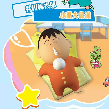 【魔卡丘】正版現貨 蠟筆小新 第二代吹泡泡 揹包吊飾 鑰匙圈 療癒 解壓 公仔 桌面擺件 包包掛件 新之助 小葵 送禮 規格圖片 4