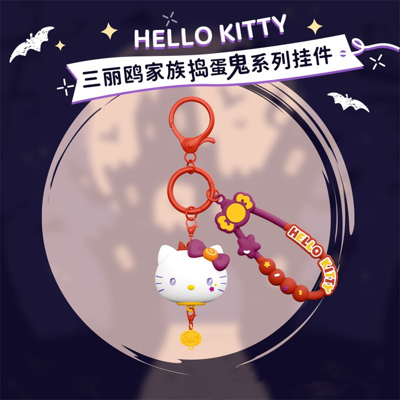【冉紅】現貨 三麗鷗 鑰匙扣 鑰匙圈 搗蛋鬼系列掛件 庫洛米 凱蒂貓 美樂蒂 潮流書包掛件 掛飾 送禮 規格圖片 4