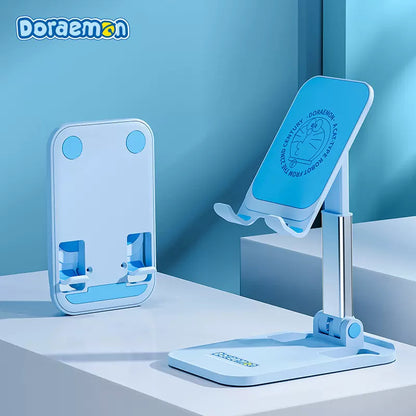【洛克空間】現貨 蠟筆小新 桌面折疊支架 手機支架 可伸縮 手機架 直播架 平板架 新之助 自拍架 桌面支架 規格圖片 4