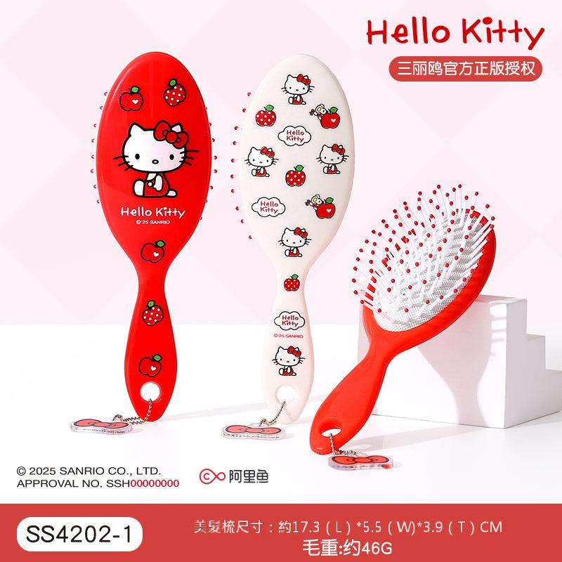 【包包寶】現貨 三麗鷗 梳子 KT貓 氣墊梳 卡通按摩梳 可愛便攜摺疊梳 鏡梳 送禮 規格圖片 4