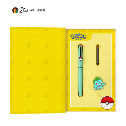 【畢加索】正版 寶可夢 鋼筆禮盒套裝 Pokemon 練鋼筆 文具 國中 練字 皮卡丘 小火龍 傑尼龜 生日 禮物 規格圖片 4