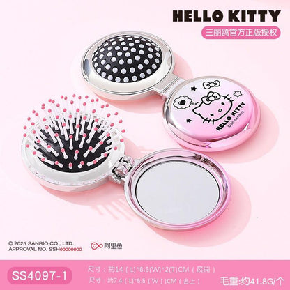 【包包寶】現貨 三麗鷗 梳子 Hello Kitty 直髮順髮梳 乾溼兩用氣墊梳 美髮梳 送禮 規格圖片 5