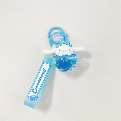 【冉紅】正版 三麗鷗 鑰匙圈 鑰匙扣 掛件 飾品 吊飾 入油系列 庫洛米 kt貓 美樂蒂 送禮 規格圖片 5