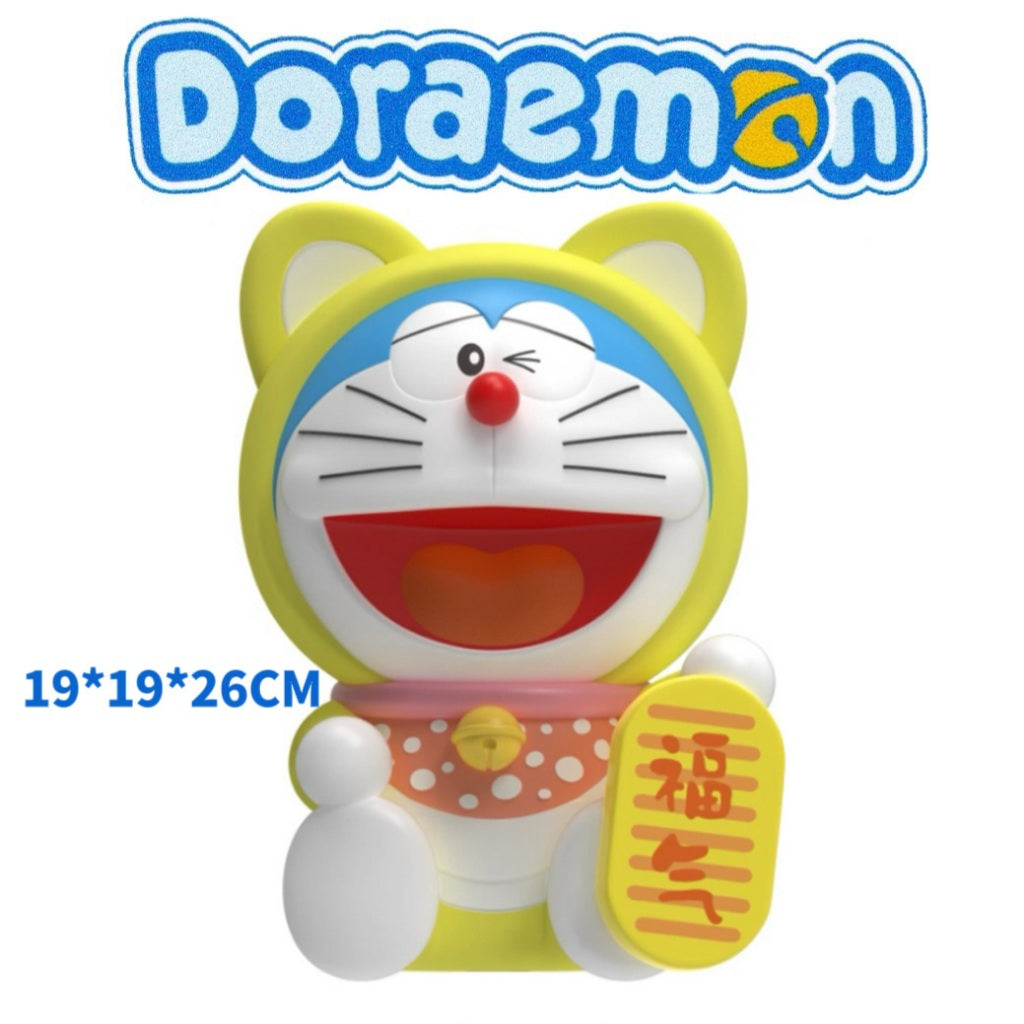 【超逗熊】現貨 哆啦A夢 祝福系列 存錢罐 零錢罐 存錢筒 撲滿 小叮噹 哆啦a夢 裝飾 大公仔 規格圖片 6