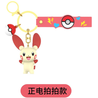 【玩樂主義】現貨 寶可夢 冒險隨行鑰匙扣 卡比獸 謎擬丘 可愛卡通公仔 情侶包包掛件 吊飾 送禮 冉紅 規格圖片 7