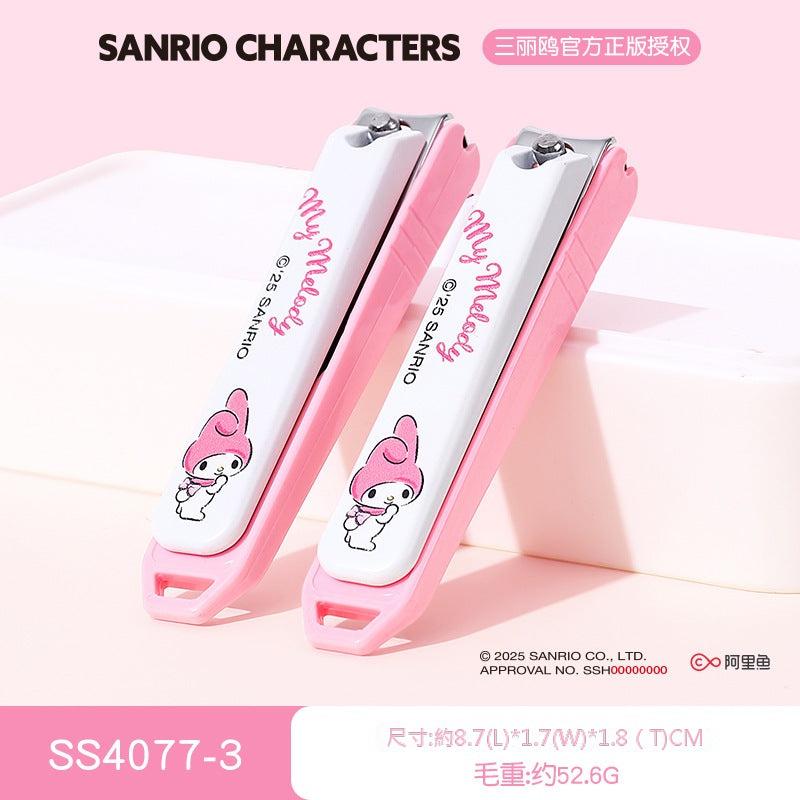 【包包寶】正版現貨 三麗鷗 指甲刀 庫洛米 指甲鉗 防飛濺 可愛卡通修腳指甲剪 凱蒂貓 小巧便攜 送禮 規格圖片 7