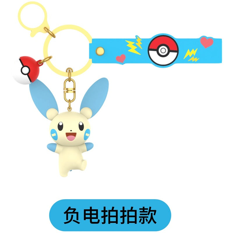 【玩樂主義】現貨 寶可夢 冒險隨行鑰匙扣 卡比獸 謎擬丘 可愛卡通公仔 情侶包包掛件 吊飾 送禮 冉紅 規格圖片 8