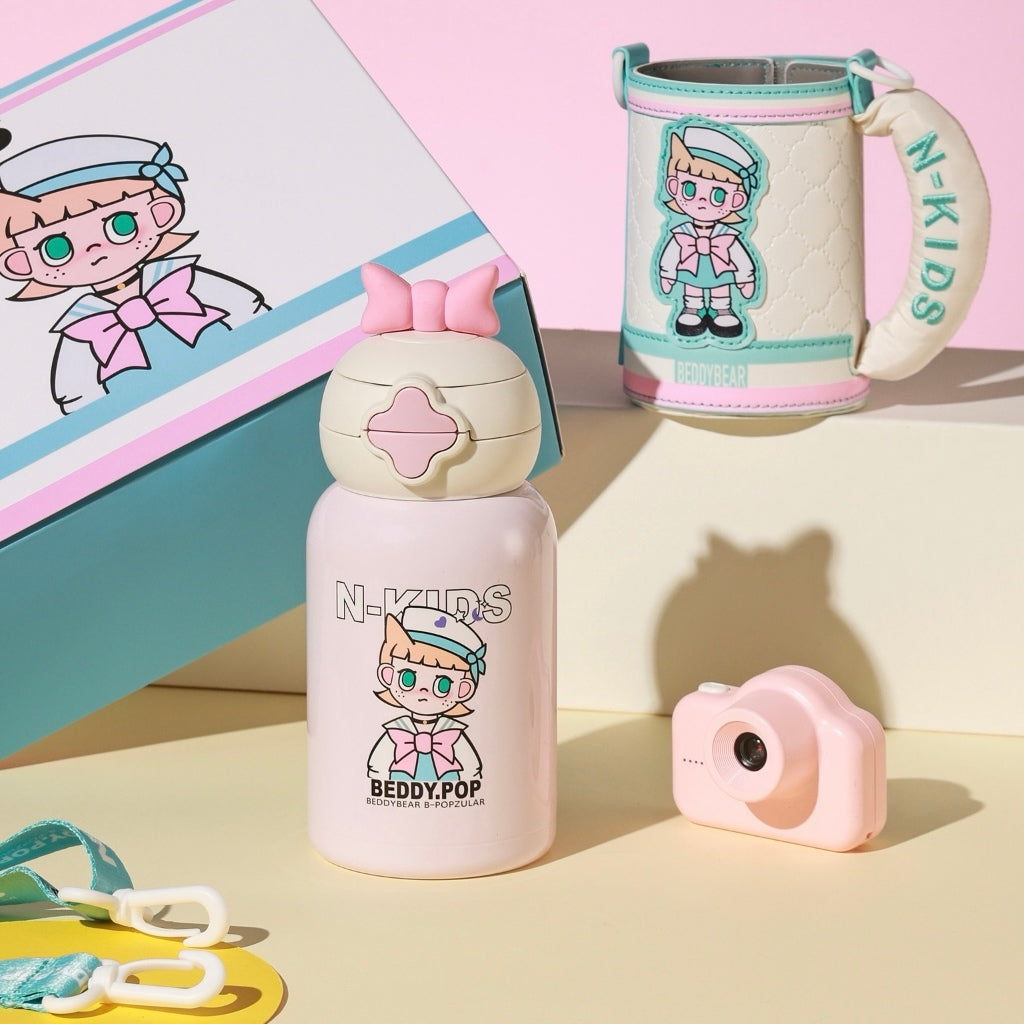 【杯具熊】正版現貨 三麗鷗 hellokitty 保溫杯 保溫瓶 水杯 水壺 600ml 韓國品牌 送禮 可斜挎 規格圖片 14