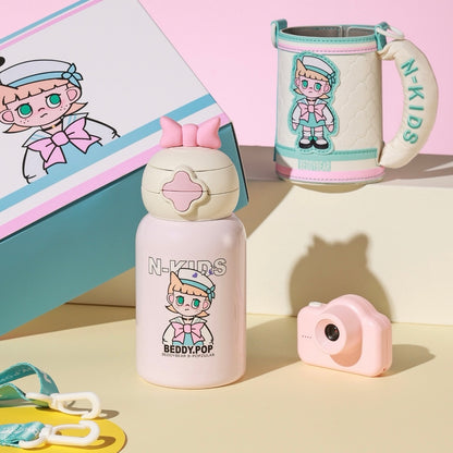 【杯具熊】正版現貨 三麗鷗 hellokitty 保溫杯 保溫瓶 水杯 水壺 600ml 韓國品牌 送禮 可斜挎 規格圖片 14