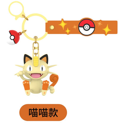【冉紅】正版現貨 寶可夢 皮卡丘 鑰匙扣 鑰匙圈 小火龍 胖丁 可愛卡通公仔 汽車鑰匙扣 包包掛件 吊飾 送禮 規格圖片 14
